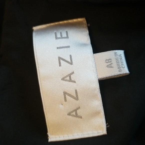 Azazie Hoya Black Sleevless Maxi Dress - Picture 14 of 16